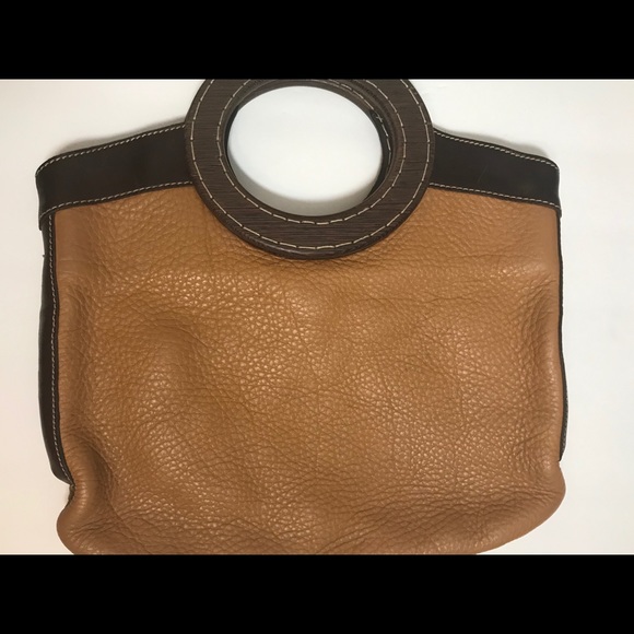 Authentic Miu Miu Handbag With Wooden Handle - Picture 4 of 8